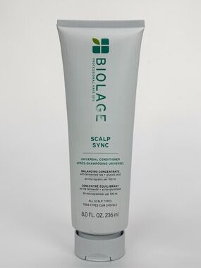 Biolage Scalp Sync Universal Conditioner 8oz Hydrating Vegan Glycolic Acid‎